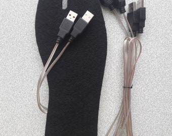 Split Toe Beheizte Einlegesohlen: USB Powered Tabi Boot Warmers