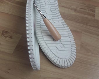 Perforated Rubber DIY Shoe Soles: Sewing & Knitting Supplies