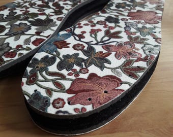 Perforated Felt Insoles for Crochet Slippers and Shoes, Buy Multiple Pairs & Save