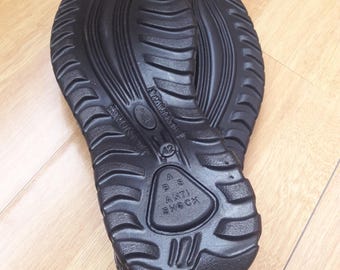 Flexible soles for crocheted or sewn handmade boots