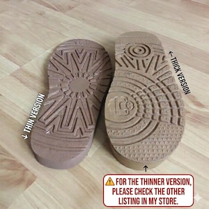 Barefoot Soles for Felted Clogs – Lightweight Outsoles for Making UGG-Type Shoes image 3