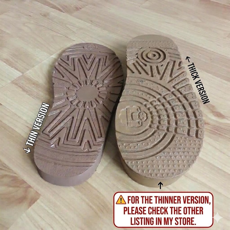 Barefoot Soles for Felted Clogs – Lightweight Outsoles for Making UGG-Type Shoes image 3