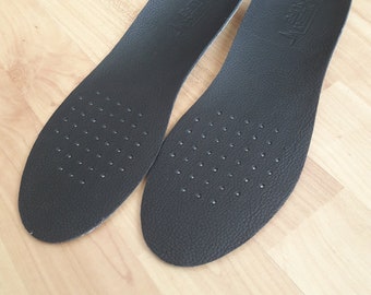 Leather Orthopedic Insoles for Sport Shoes Boots and Slippers Gifts for Him or Her Etsy UK