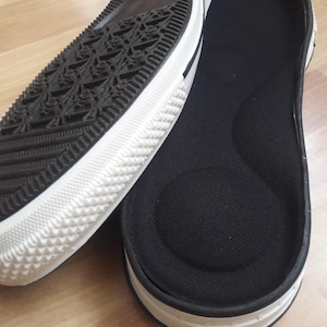 Custom orthopedic converse sytle soles, DIY shoe sole for sewing or knitting