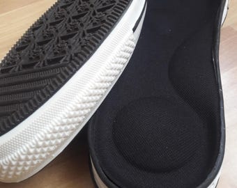 Custom orthopedic converse sytle soles, DIY shoe sole for sewing or knitting