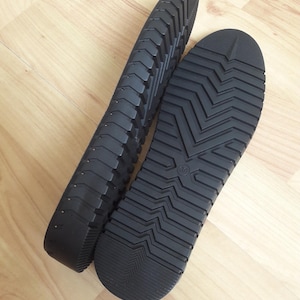 DIY Crochet Shoe Soles: Pre-Punched Rubber, Optional Cellulose Insole