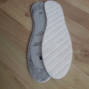Wool Insoles (2 Pairs): Universal Fit, Cut to Size (34-46EU)