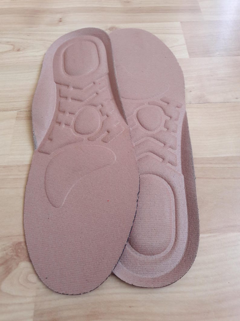 Ultra-thin Orthopedic Sneaker Insoles - Slim Fit Shock Absorbing Pads ...