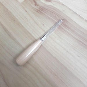 Holzgriff Nähahle für DIY Schuhherstellung Handwerk und Lederarbeiten