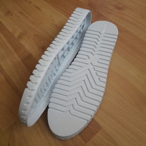 Perforated Sneaker Soles: Crochet DIY Shoes & Slippers