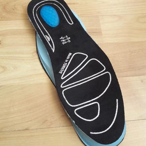 Orthopedic Suede Insoles with Heel Gel Cushion – Arch Support & Shock Absorption for All-Day Comfort