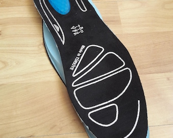 Orthopedic Suede Insoles with Heel Gel Cushion – Arch Support & Shock Absorption for All-Day Comfort