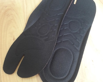 Tabi Split-Toe Orthopädische Einlegesohlen: Weiche Sponge Schuheinlage