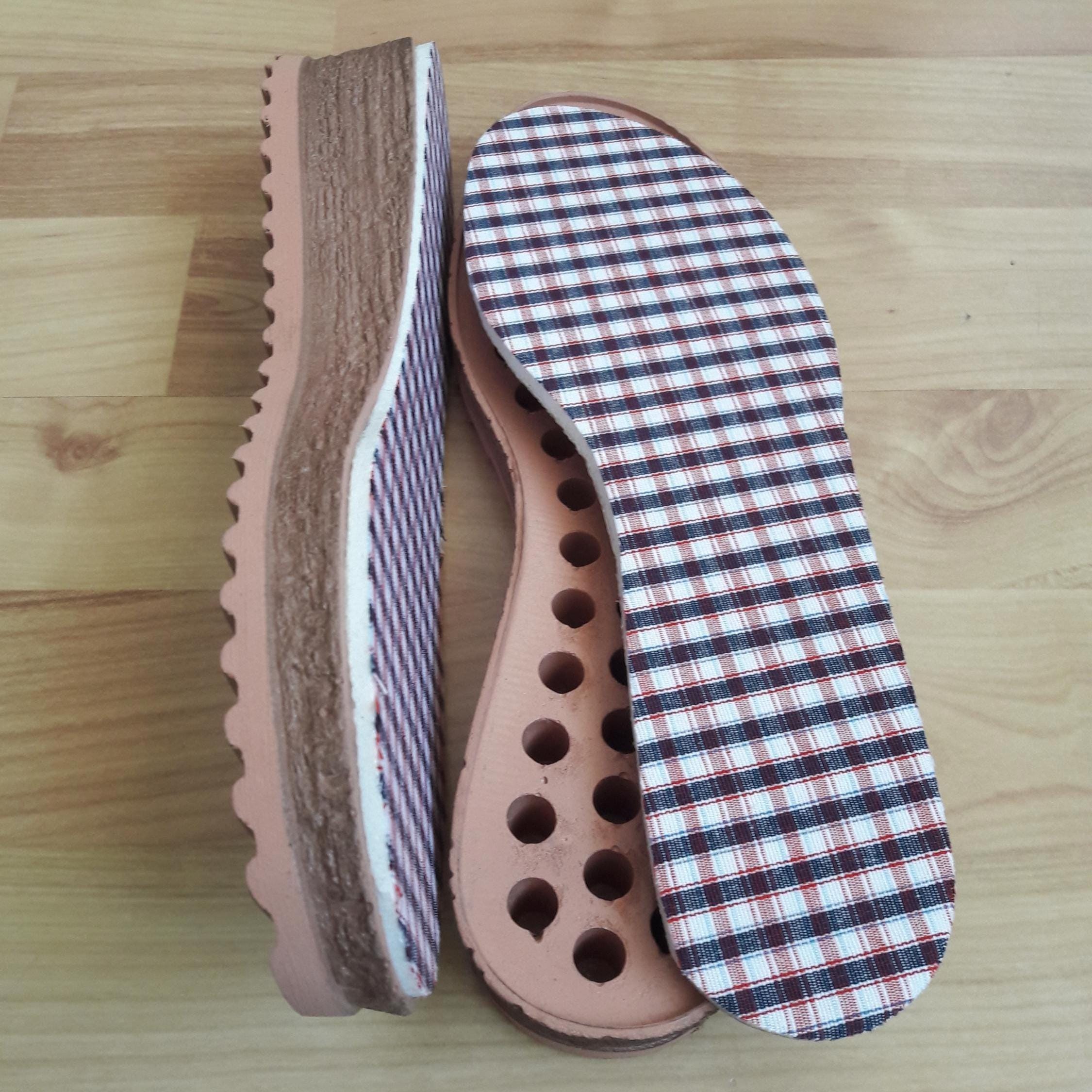 Suelas de goma para alpargatas: materiales para hacer sandalias y