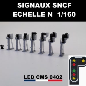 Potence + Nacelle 2 Feux – Échelle O (1:43) – GMP/JEP – Métal – Occasion