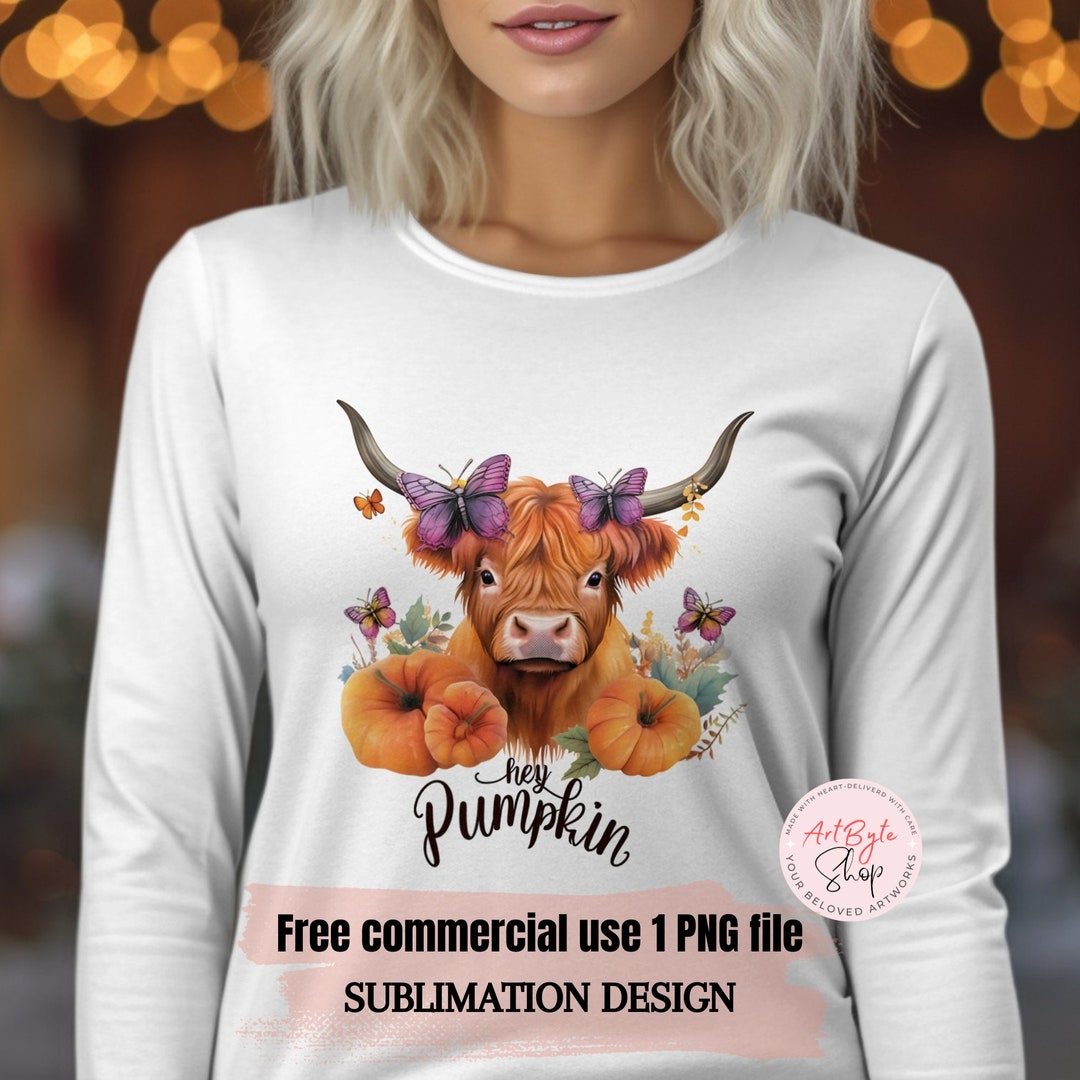 Hey Pumpkin PNG Sublimation Design Digital Download Cute - Etsy