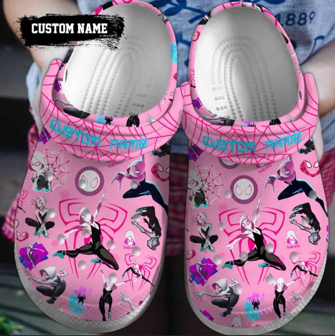 Spider Man Across the Spiderverse Shoes Spiderman Sandals Etsy UK