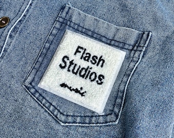 Chenille Letter Patch: Embroidered Applique for Jackets & Bags