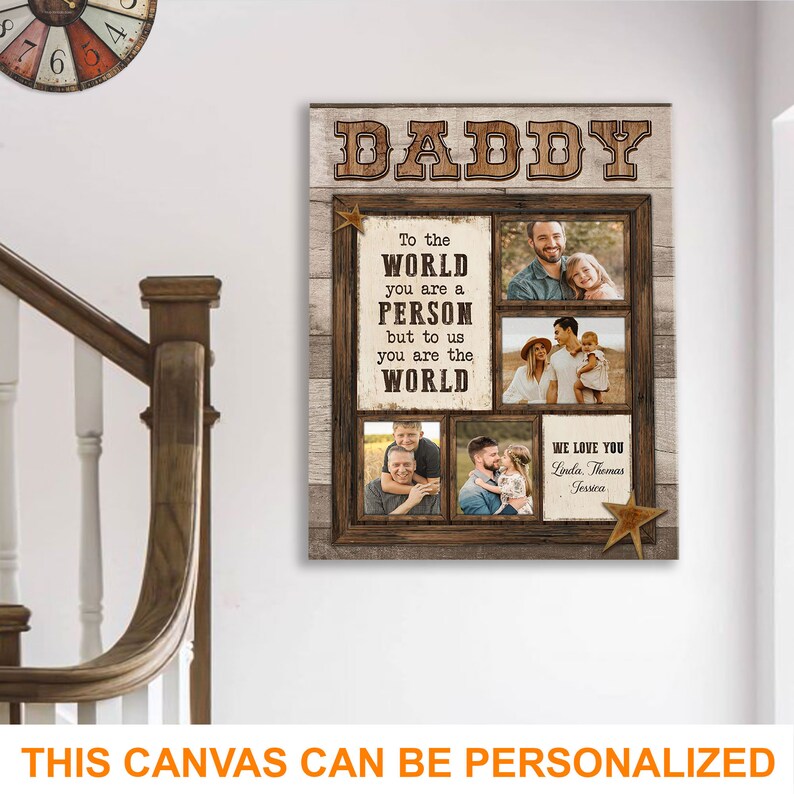 To My Dad Canvas If I Could Give You One Thing In Life image 1