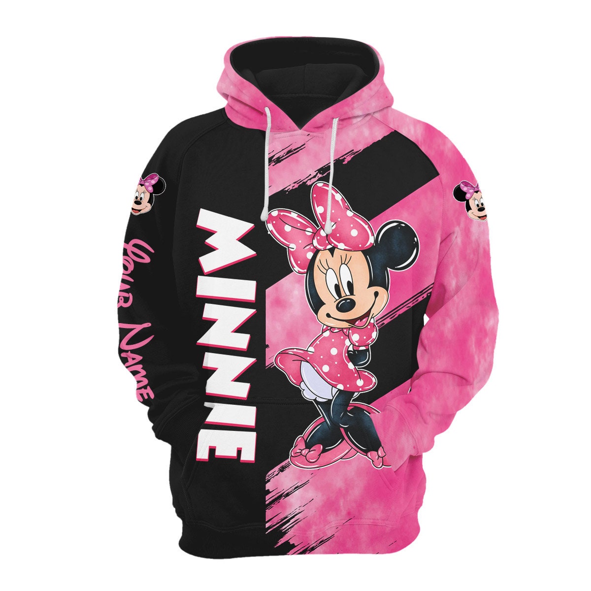 Personalized Minnie Hoodie Custom Minnie Hoodie