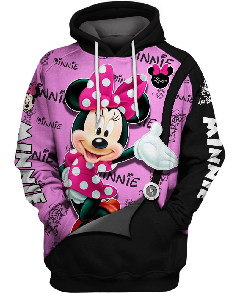 Custom Minnie Hoodie Personalized Minnie Hoodie