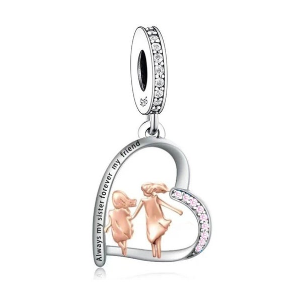 Geschenk Schwester YAFEINI Schwester Kette Aus Sterling Silber Always My Sister Forever My Kette Für Schwester