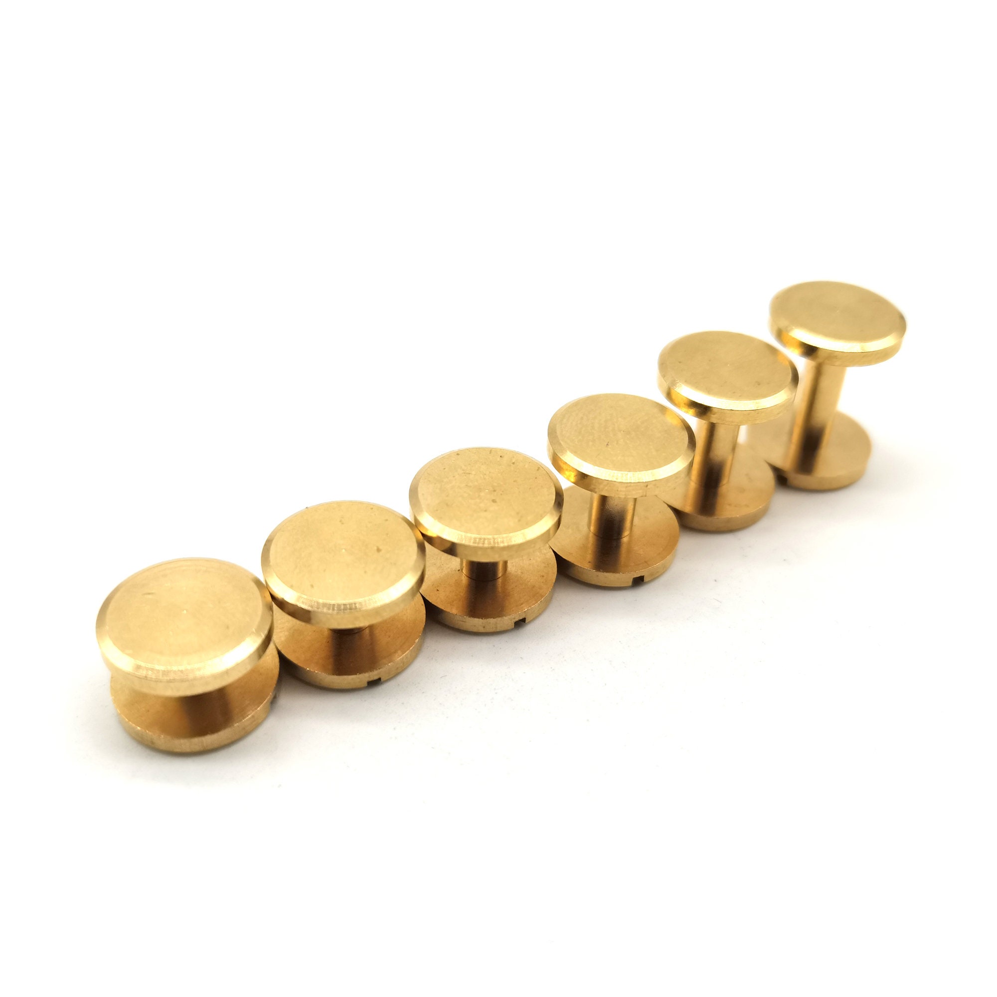12mm Brass Button 