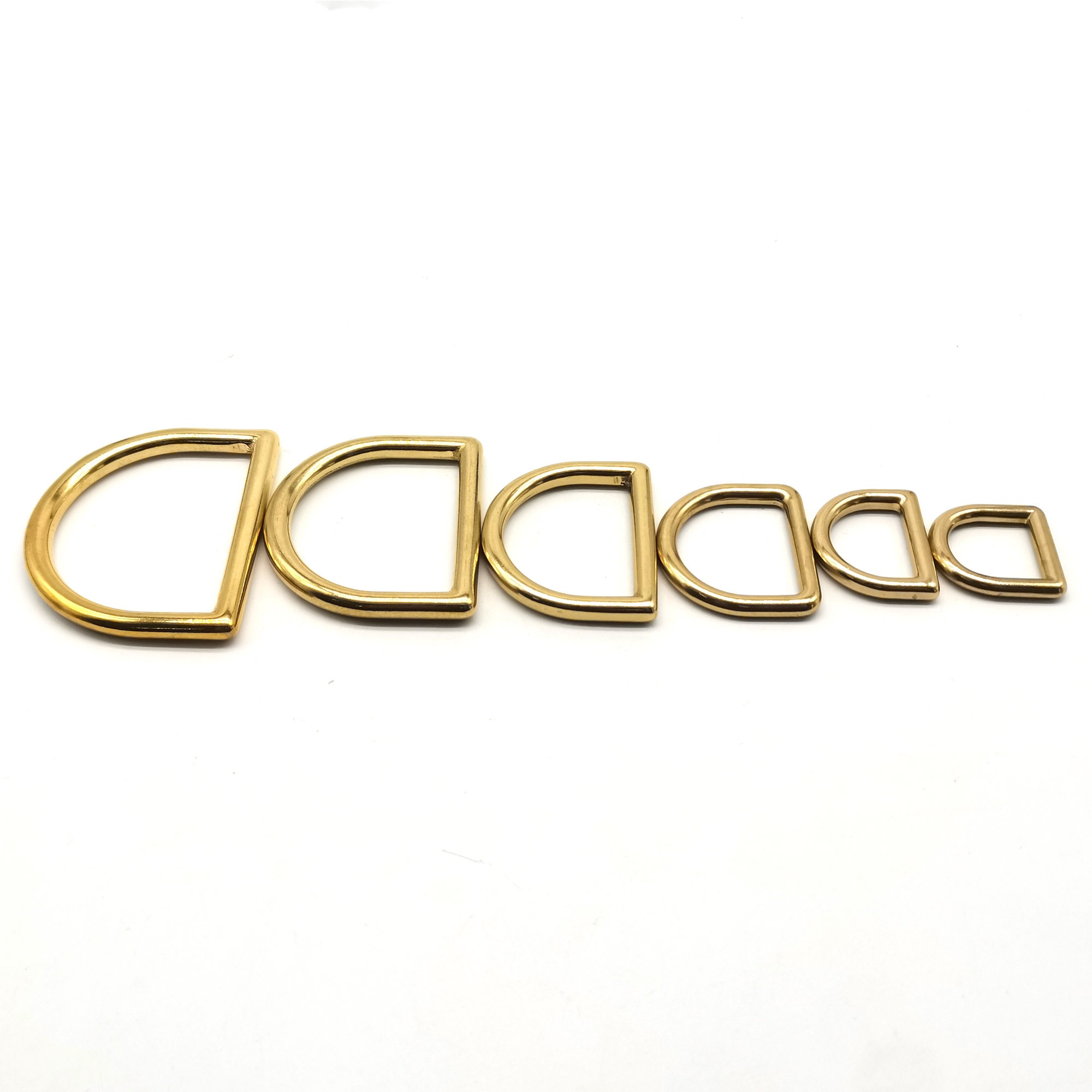D-rings 1 3/4''45mm Gold/silver/black Metal Adjustable D Buckles D Loop D  Circles,connector D Rings for Bag/purse/leather Making Hardware. 