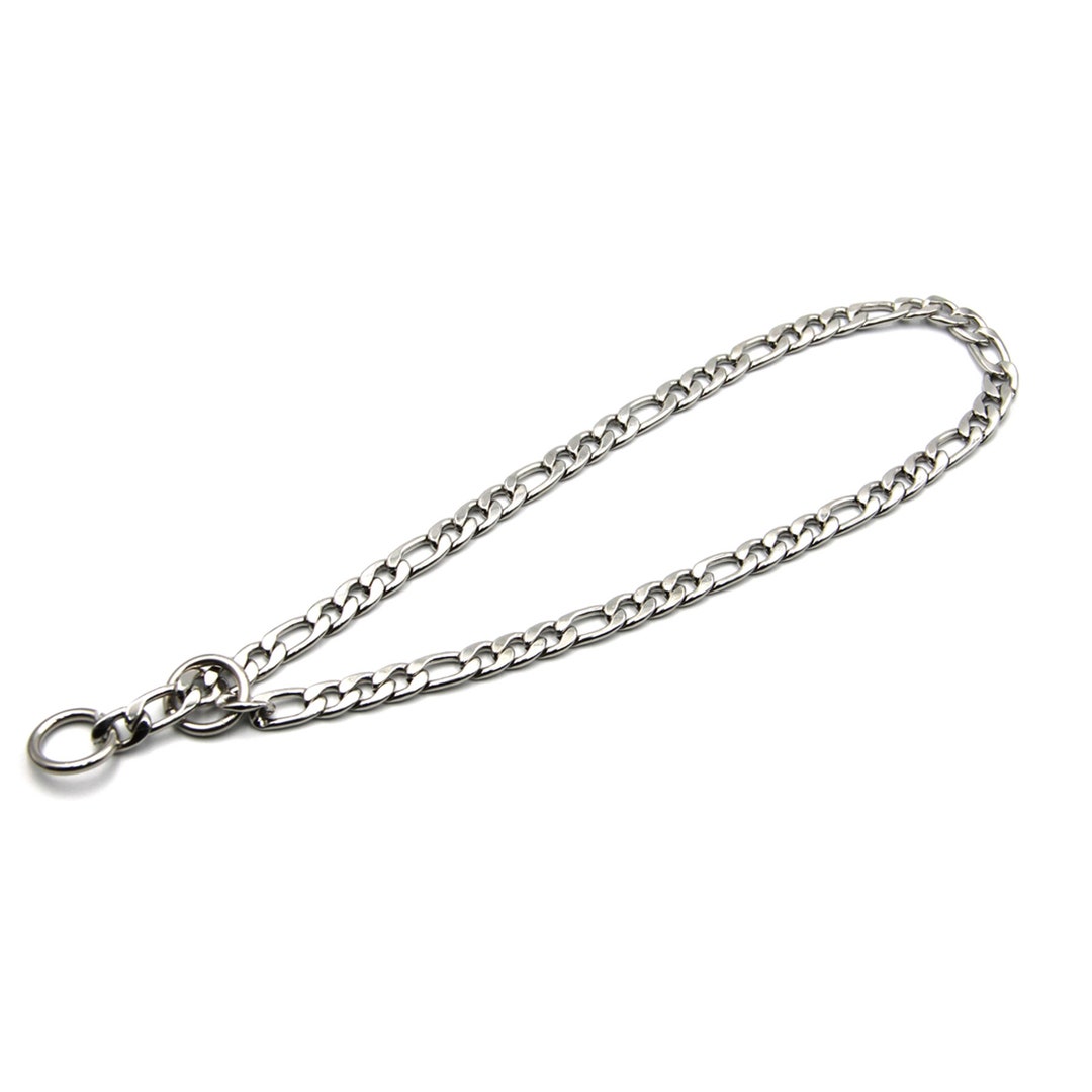 Stainless Steel Dog Choke Chain Collar Small Puppy Necklace Etsy