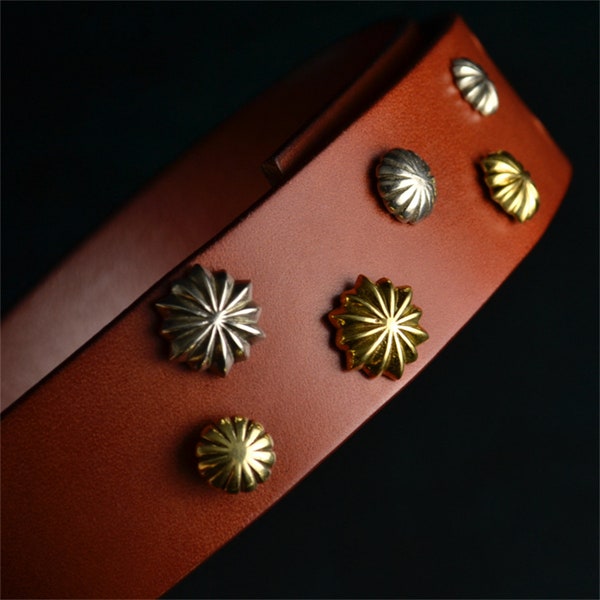 Leather Rivets Etsy