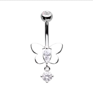 Belly button piercing