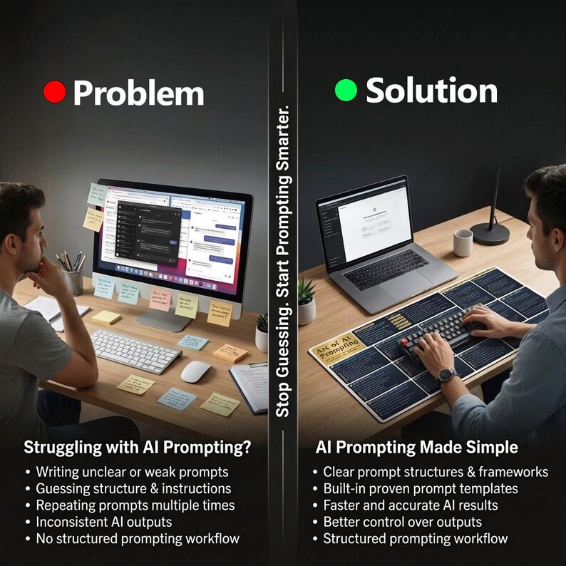 AI Prompts Cheat Sheet With Advanced Visual Chatgpt Prompt Framework ...
