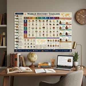 The Wall Chart of World History - Etsy