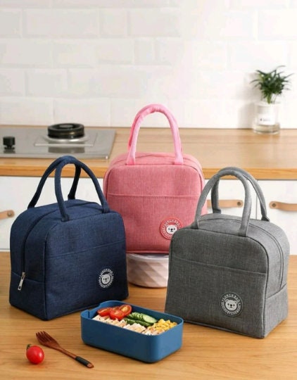 Guess Insulated Lunch Bag Tote Embossed & Containers RARE! NWT