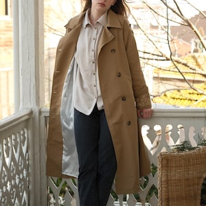 Asymmetric Bohemian Coat ∆ Canvas Trench Coat Women ∆ Maxi Asymmetric Bohemian Coat ∆ Canvas Trench Coat Women ∆ Maxi