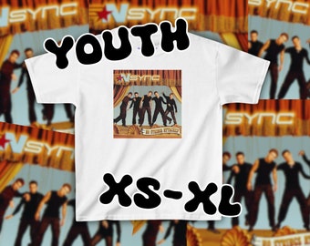 NSYNC Kein Strings angebracht Album Shirt Kinder Boy Band Shirt Millennial 90er Jahre N SYNC Shirt Kinder Heavy Cotton ™ T-Shirt