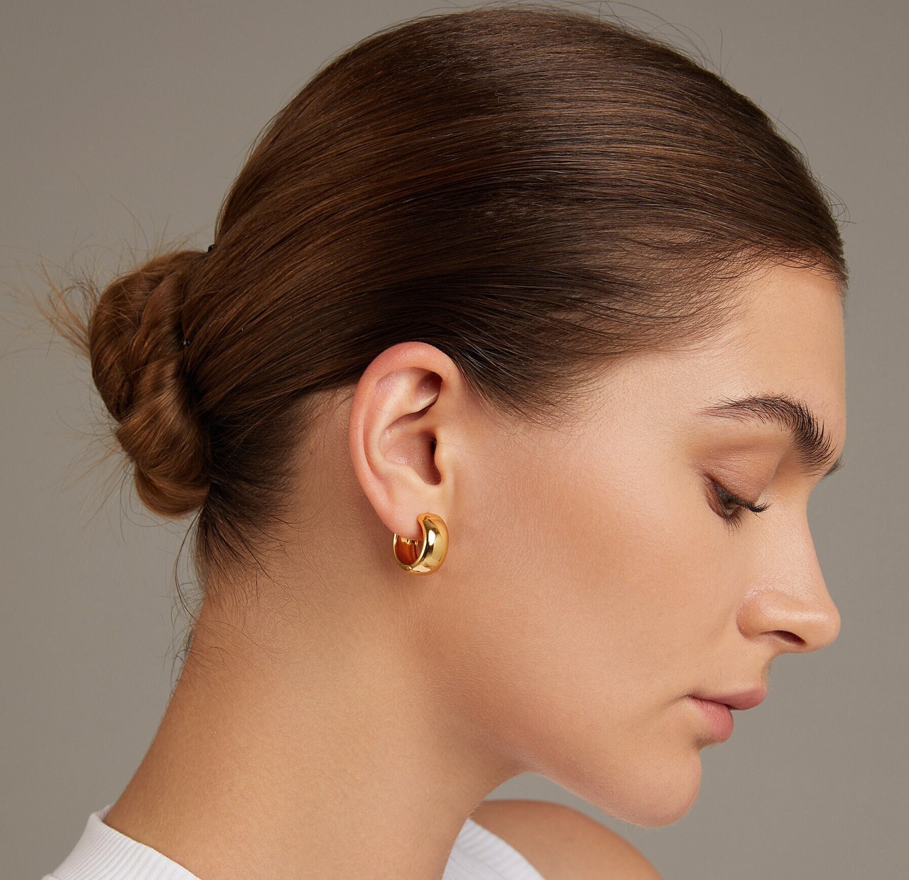 Small Hoop Earrings — Bessie Roaming