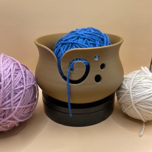 Unicorn Yarn Bowl for Knitting - Cute Ceramic Knitting Bowl Extra