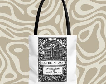 De bons présages | Sac fourre-tout de livres anciens de AZ Fell and Co. |