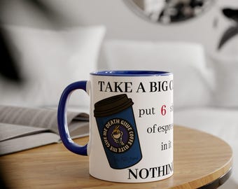 De bons présages | Tasse de la tasse de Crowley | 11 onces