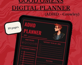 Agenda numérique TDAH inspiré de Crowley | De bon augure