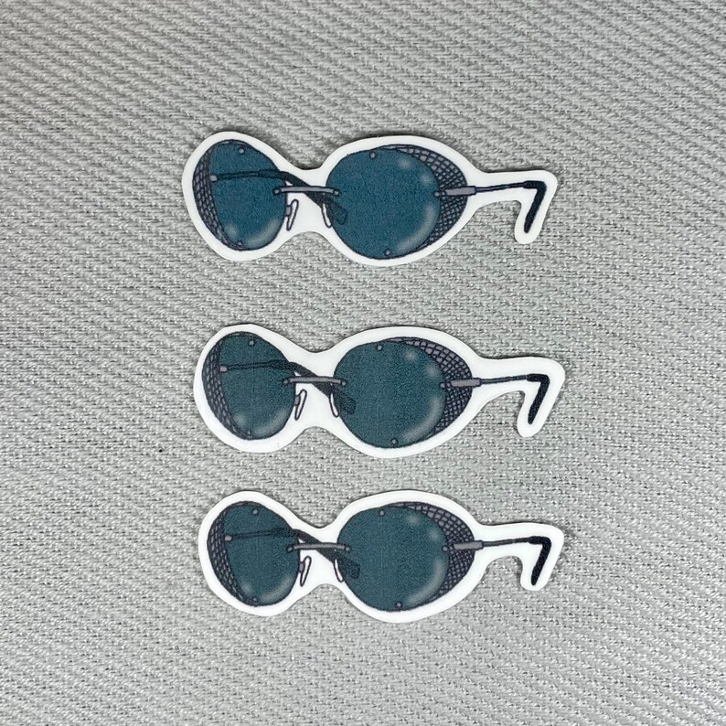 Good omens | Crowley and Aziraphale's accessories glossy and splashproof stickers image 6