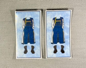 Pegatinas brillantes y resistentes a las salpicaduras del traje de la Decimotercera Doctora de Doctor Who