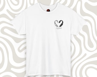 De bon augure | t-shirt maris ineffables | Graphique minimaliste sur la poitrine