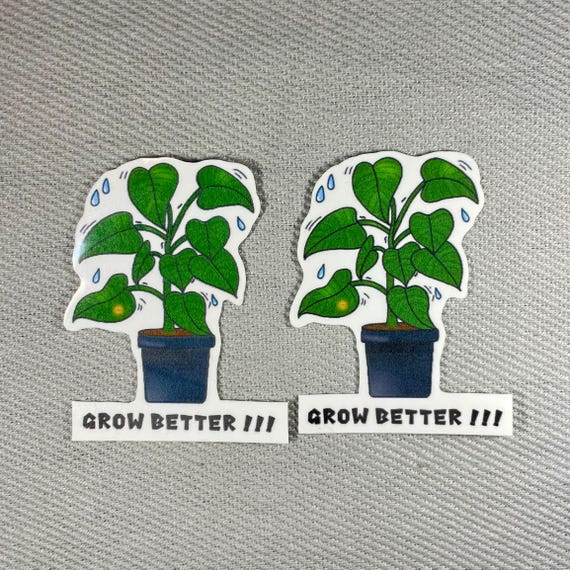 Good Omens | Crowley's Plants Glossy and Splashproof Stickers - Etsy  Australia