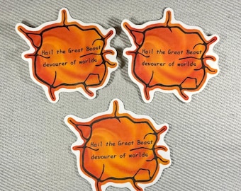 Good omens | The M25 glossy and splashproof stickers
