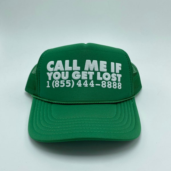 Tyler the Creator Golf Wang Call Me If You Get Lost Inspired Trucker Hat Tour Merch