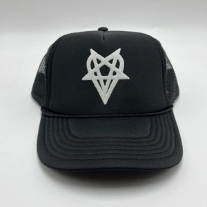 Destruye a Lonely No Stylist si las apariencias pudieran matar Heartagram Playboi Carti Opium Inspired Trucker Hat Tour Merch