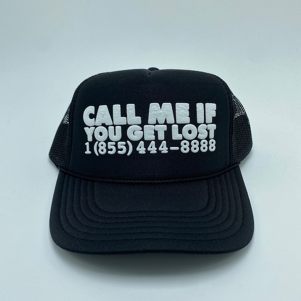 Tyler the Creator Golf Wang Call Me If You Get Lost Inspired Trucker Hat Tour Merch