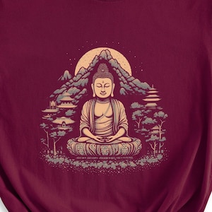 Buddha tshirt buddha shirt buddha t shirt unisex yoga shirt yoga t shirt meditation shirt yoga gift for her zen shirt spiritual shirt